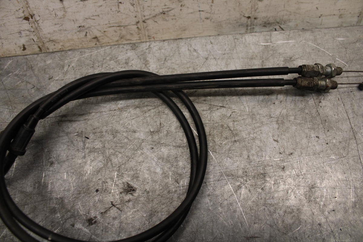 2007 Suzuki GSXR600 THROTTLE CABLES LINES 58300-01H00 58300-01H10 BB540