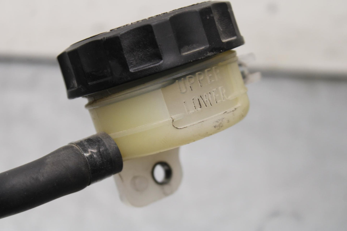 09-12 KAWASAKI NINJA ZX6R REAR BACK BRAKE MASTER CYLINDER W RESERVOIR BB640