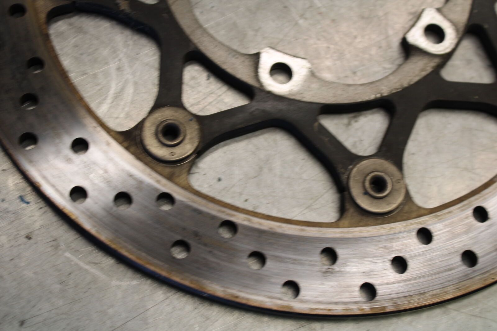 05-06 SUZUKI GSXR1000 FRONT LEFT RIGHT BRAKE ROTORS DISCS 59210-41G00 BB677