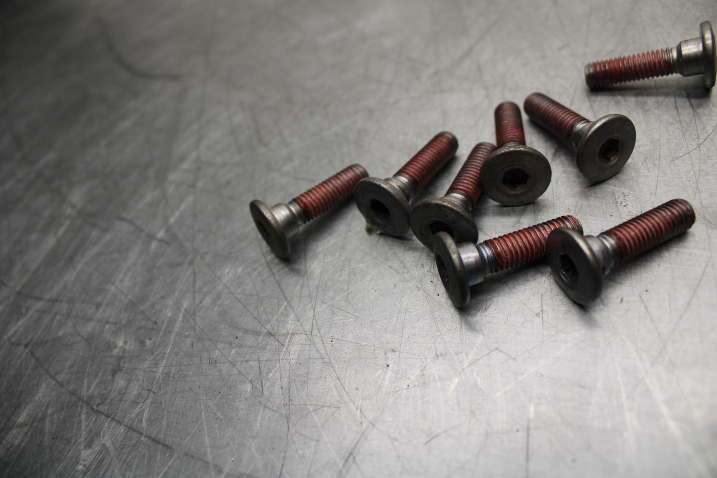 11-14 KAWASAKI VERSYS 650 LE 650C FRONT BRAKE ROTOR BOLTS DISC HARDWARE  BB498