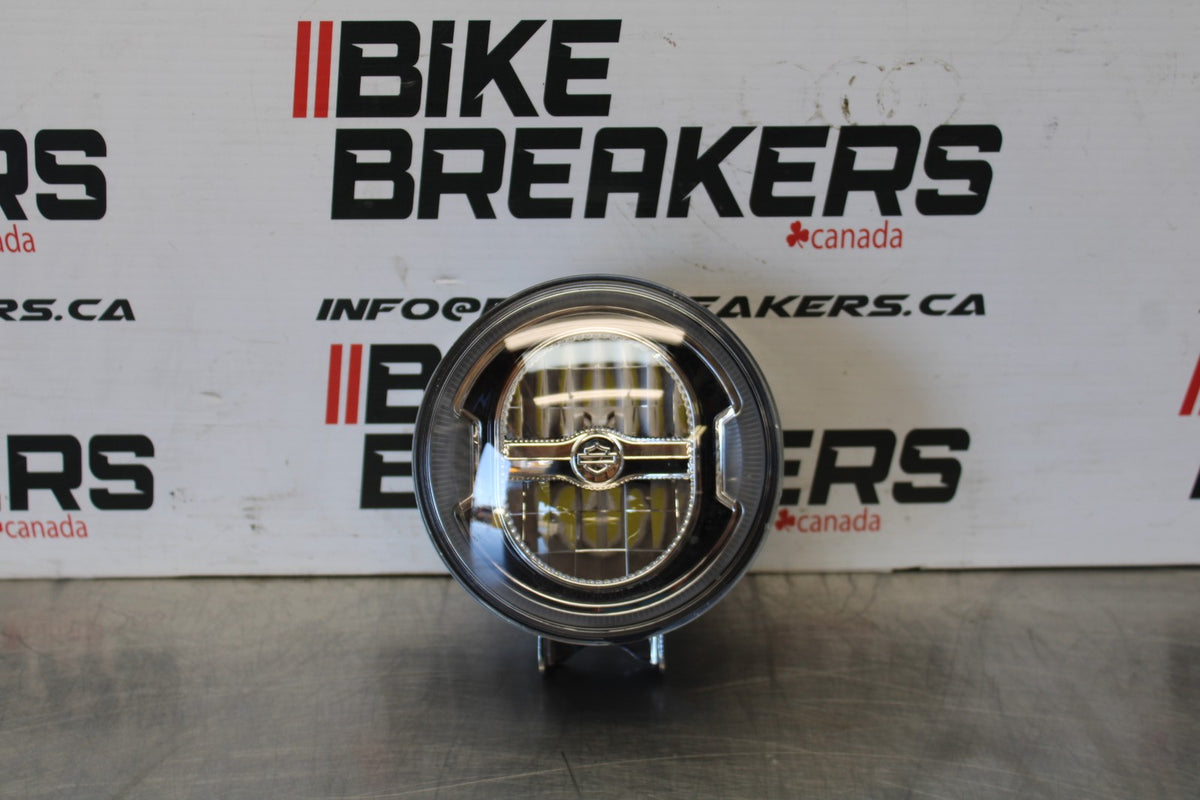 22 HARLEY-DAVIDSON SOFTAIL SINGLE HEADLIGHT HEAD LAMP LIGHT BB859