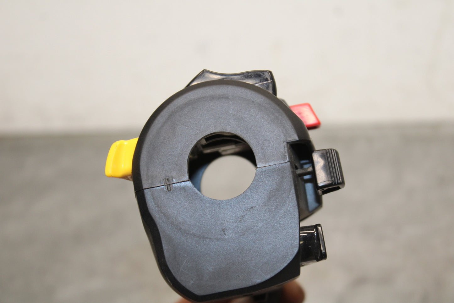 09 SUZUKI GSXR600 LEFT CLIP ON HANDLE HORN SIGNALS SWITCH SWITCHES BB759