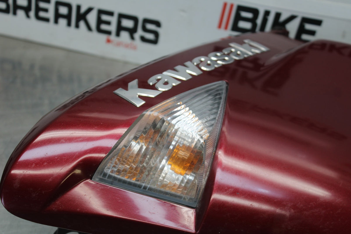 09 KAWASAKI CONCOURS 14 ZG1400B LEFT MID UPPER SIDE FAIRING COWL BB875