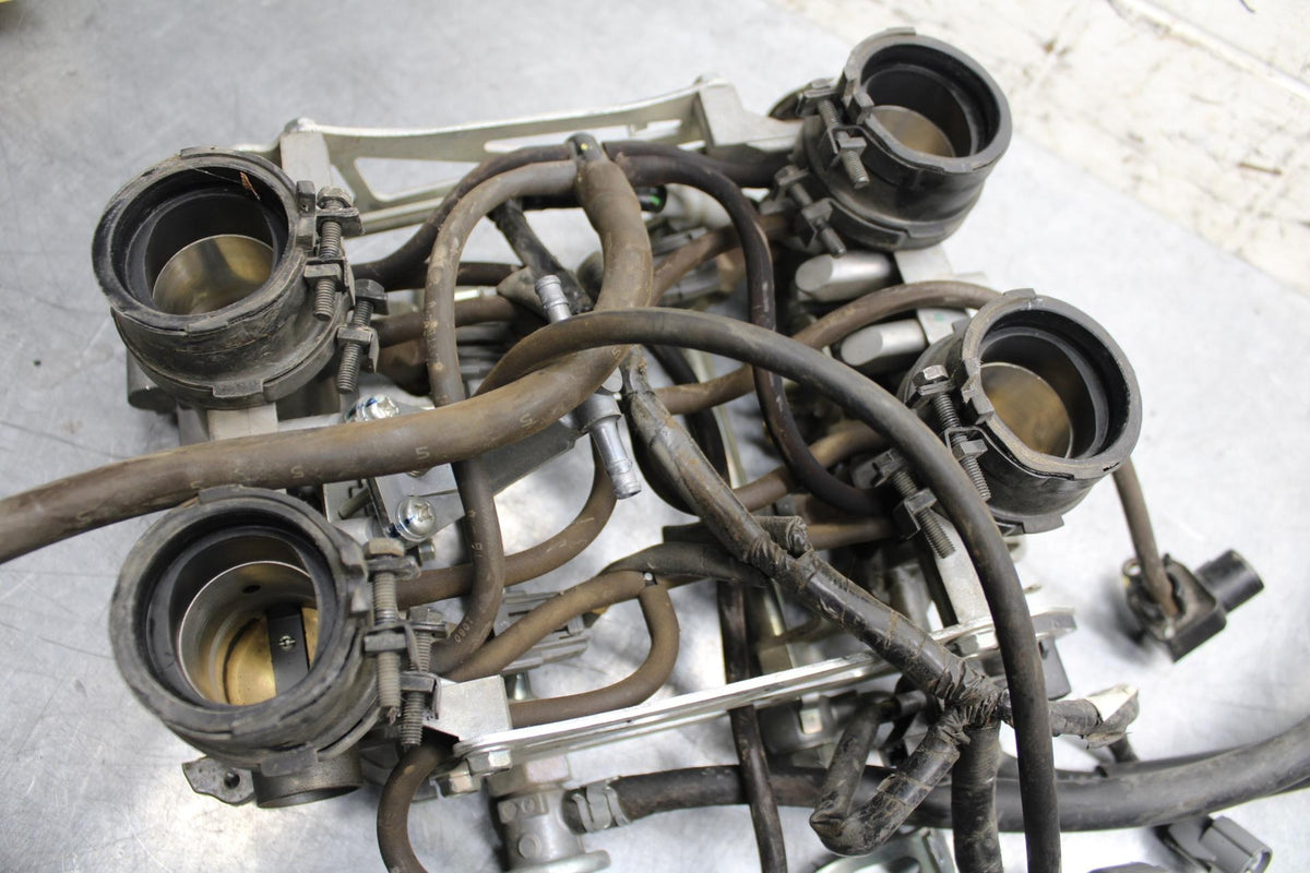 2008 Honda Interceptor 800 VFR800A ABS FUEL INJECTORS / THROTTLE BODIES BB566