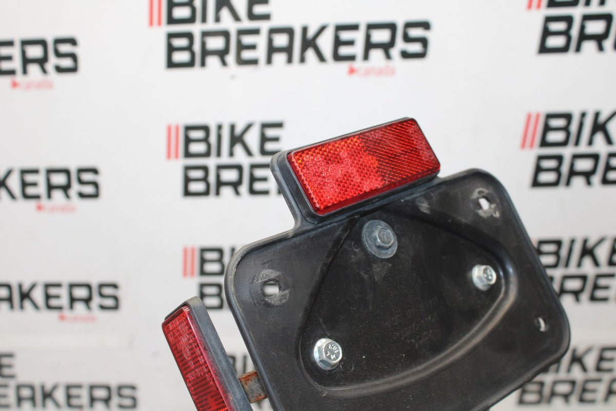 08 KAWASAKI VULCAN 1600 VN1600D NOMAD LICENSE PLATE HOLDER MOUNT BRACKET BB904