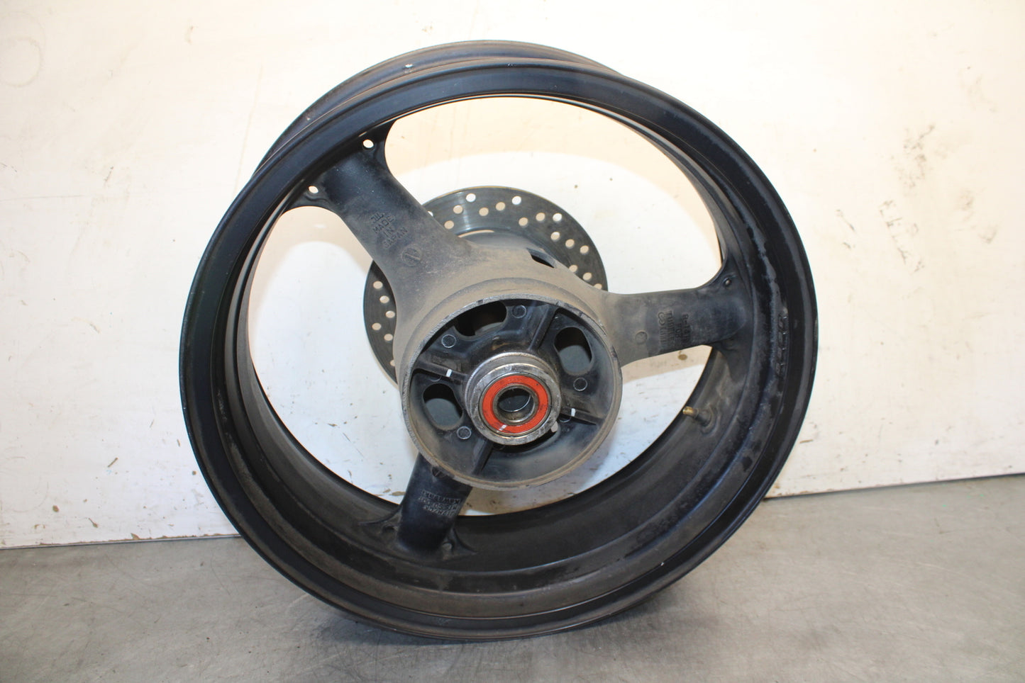 03-04 KAWASAKI NINJA ZX6R 636 REAR WHEEL BACK RIM BB85