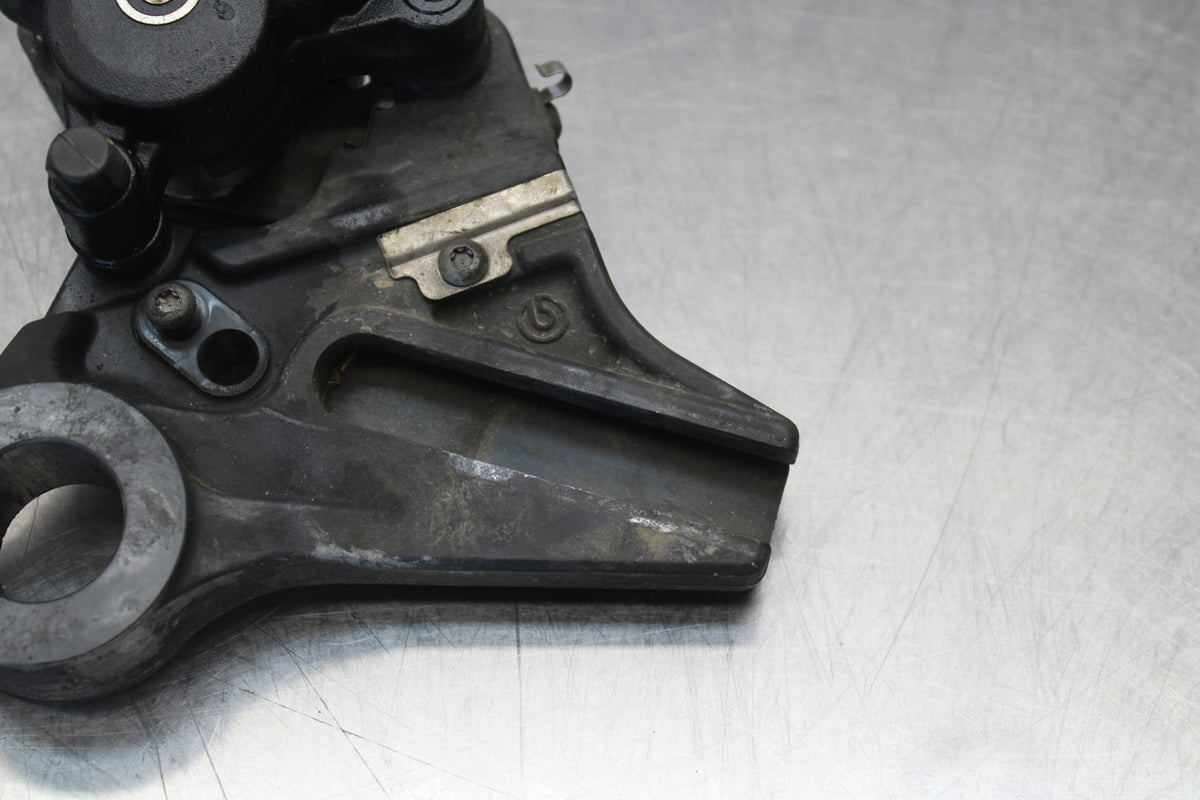 10-11 BMW S1000RR REAR BACK BRAKE CALIPER W MOUNT BRACKET BB168