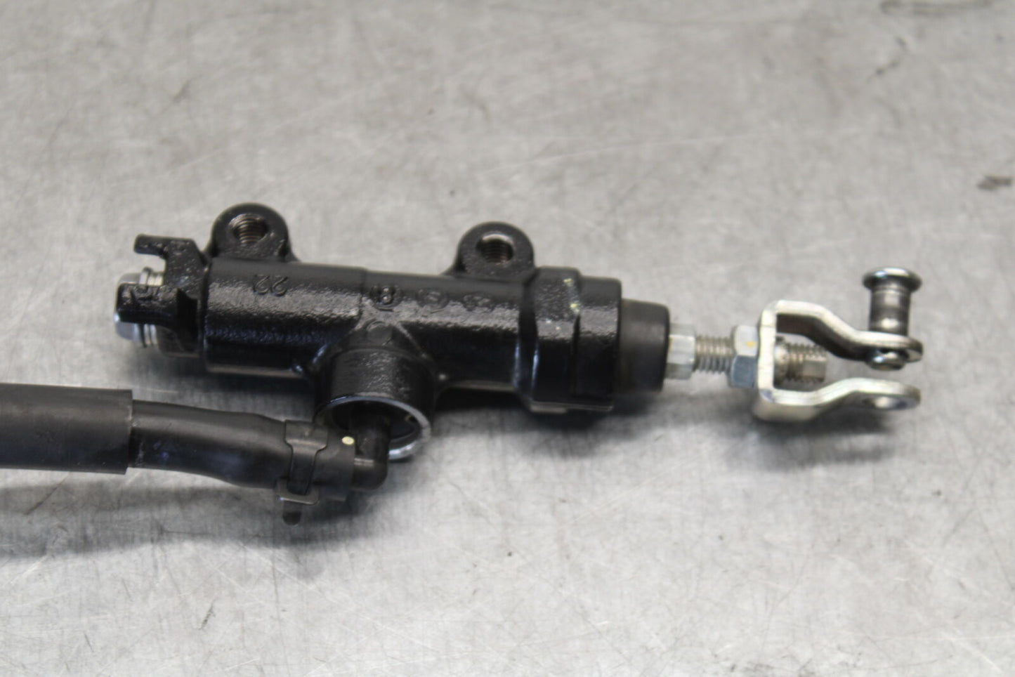 18-23 KAWASAKI NINJA 400 REAR BACK BRAKE MASTER CYLINDER W RESERVOIR BB679