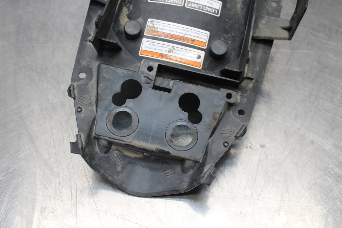 09-15 YAMAHA FZ6R REAR BACK TAIL UNDERTAIL BATTERY TRAY PLASTIC BB161
