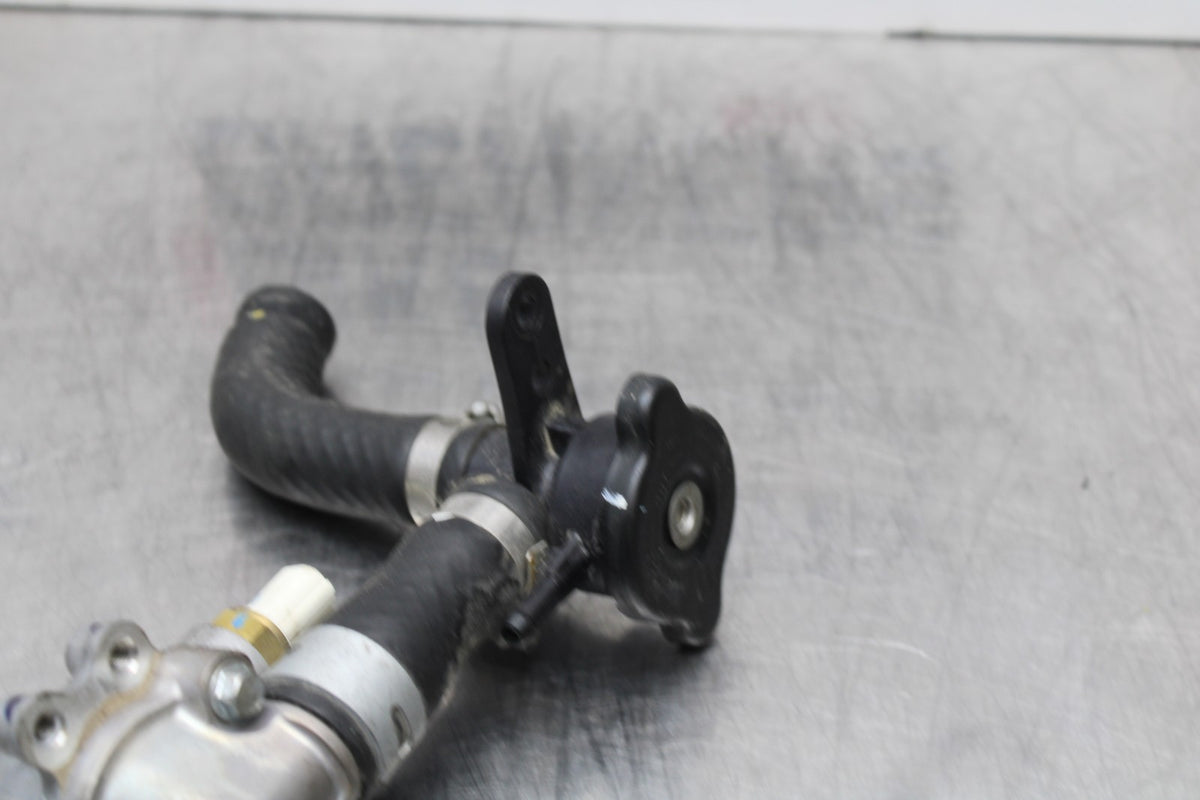 13-17 KAWASAKI NINJA 300 EX300 ABS THERMOSTAT W HOUSING ASSEMBLY BB187