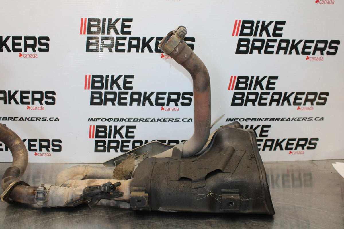 10 SUZUKI SV650 EXHAUST HEADER PIPES MANIFOLD BB181