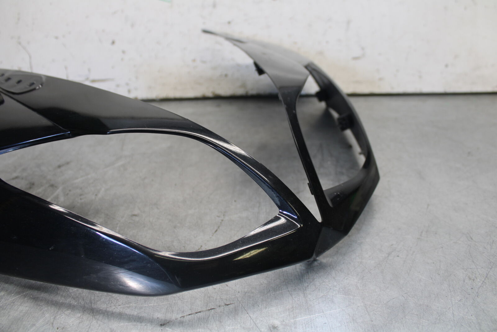 09-12 KAWASAKI NINJA ZX6R FRONT UPPER NOSE FAIRING SHROUD 55028-0251-H8  BB698