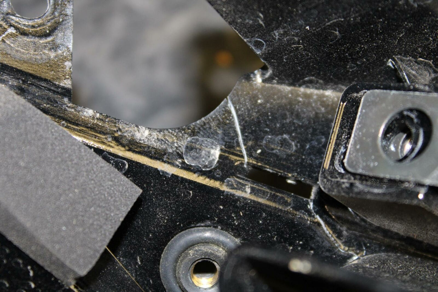 09-12 KAWASAKI NINJA ZX6R ZX600R FRONT CENTER COWL FAIRING 55028-0290-H8 BB189