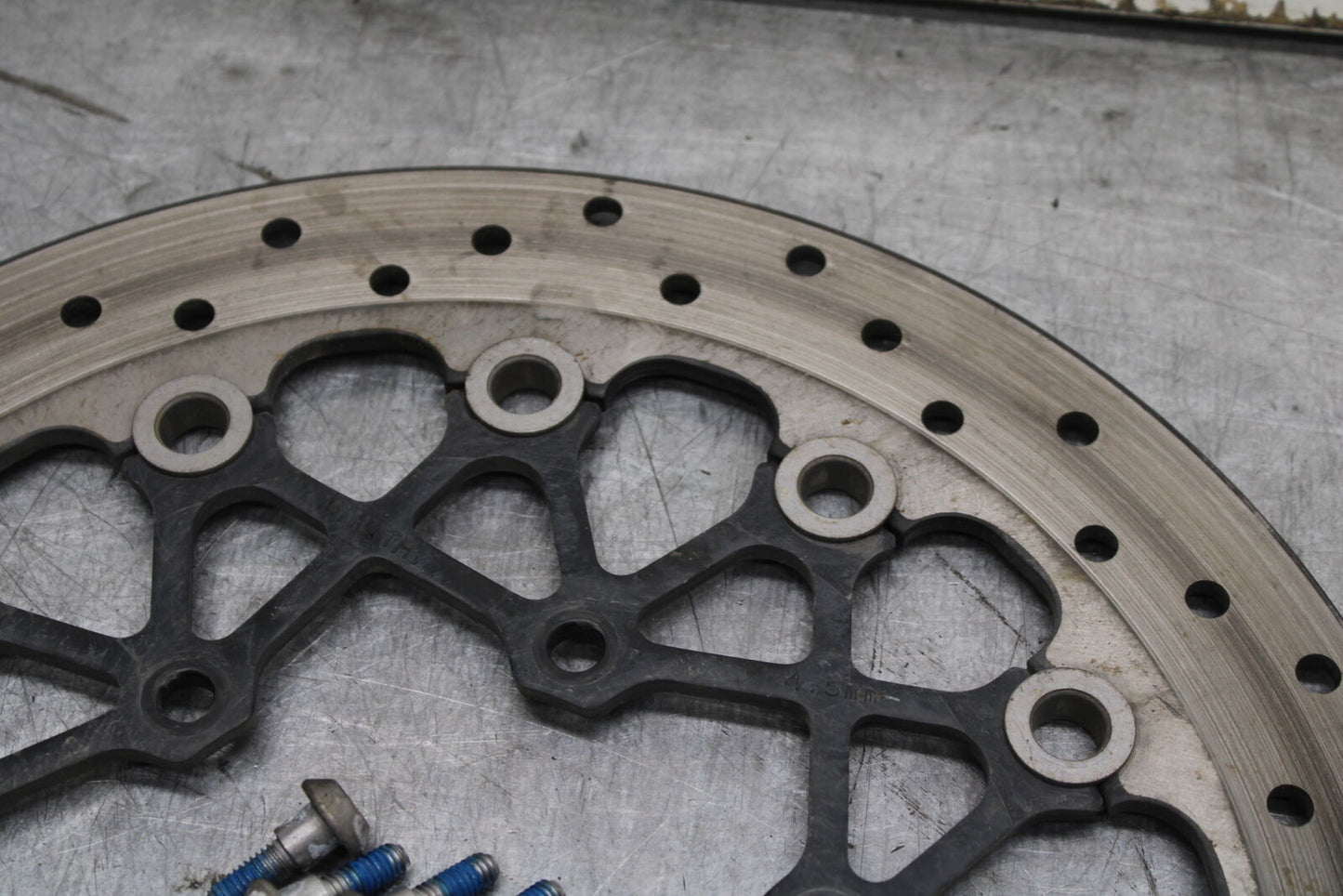11-24 SUZUKI GSXR750 FRONT LEFT RIGHT BRAKE ROTORS DISCS 59210-37H01 BB714