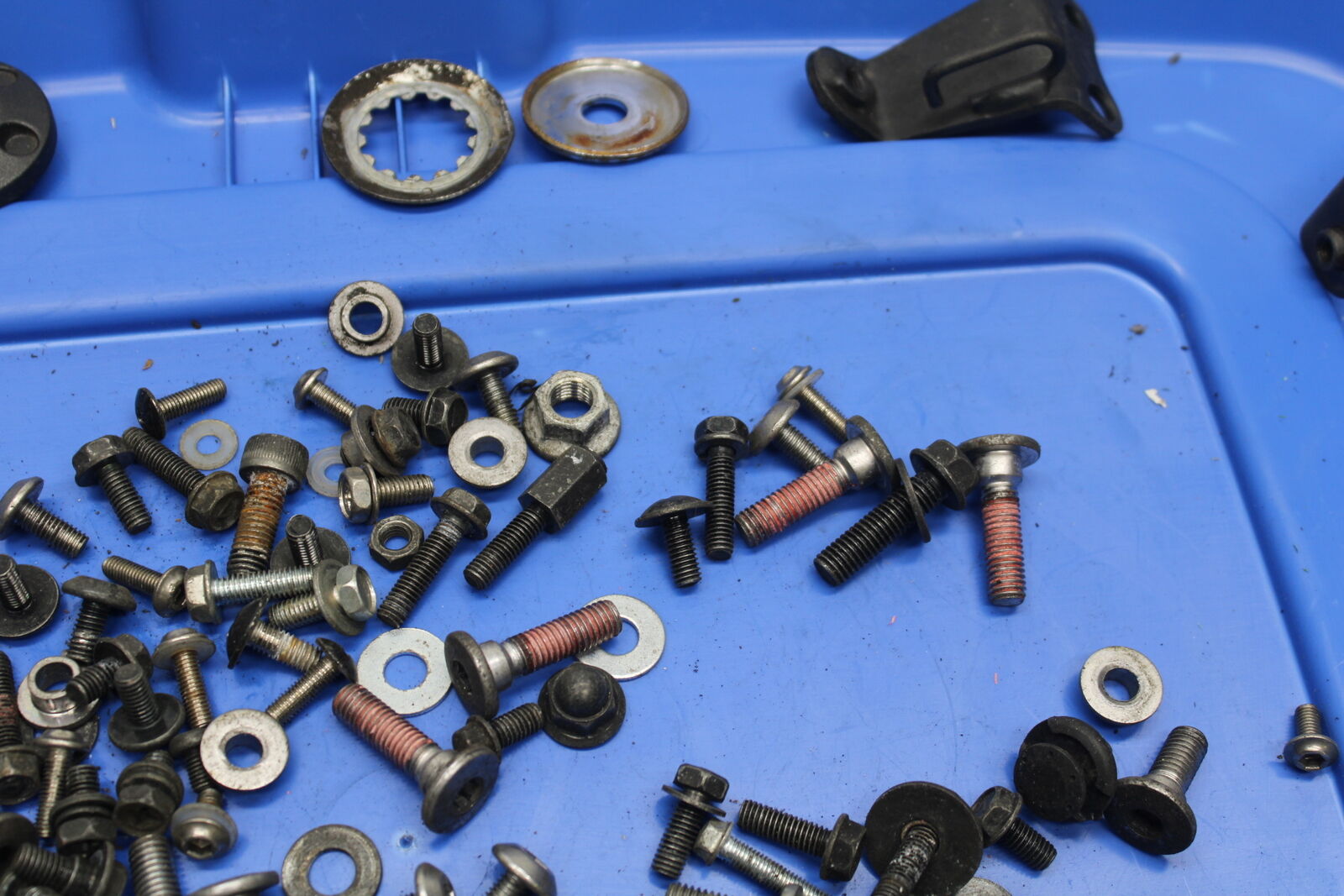 08-12 KAWASAKI NINJA 250R EX250J MOUNTING BOLTS HARDWARE MOTOR SCREWS BB111