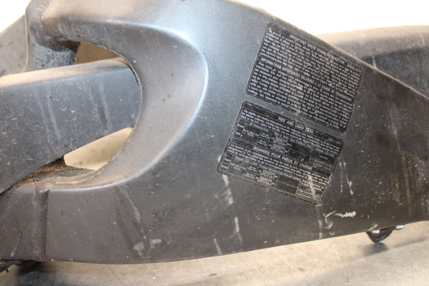 13-18 KAWASAKI NINJA ZX6R REAR SWINGARM BACK SUSPENSION SWING ARM BB682