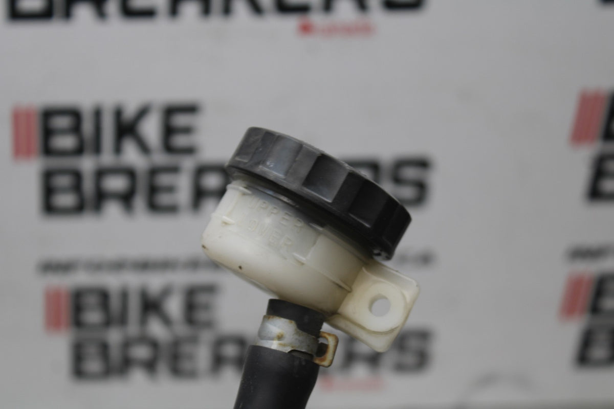 09 KAWASAKI NINJA 250R REAR BACK BRAKE MASTER CYLINDER W RESERVOIR BB824