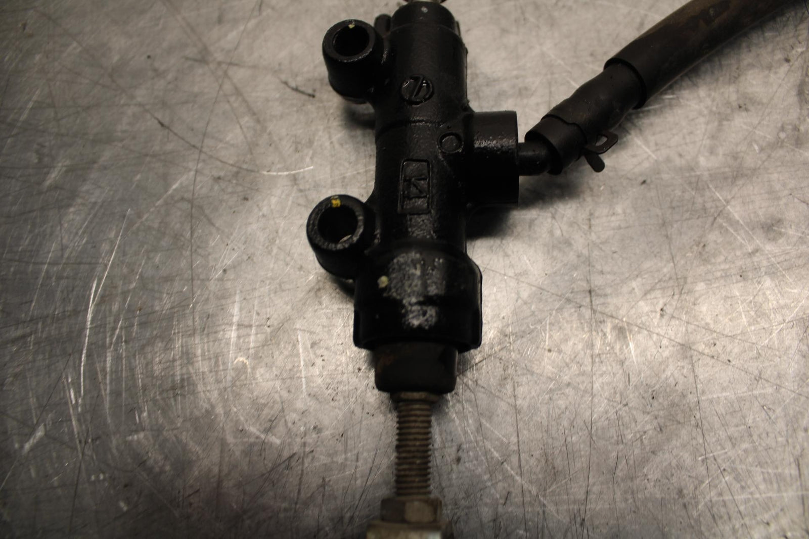 17 KAWASAKI VERSYS_X 300 REAR BACK BRAKE MASTER CYLINDER W RESERVOIR BB504