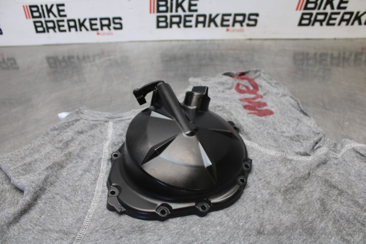 08 KAWASAKI NINJA ZX10R CLUTCH SIDE ENGINE MOTOR COVER BB902