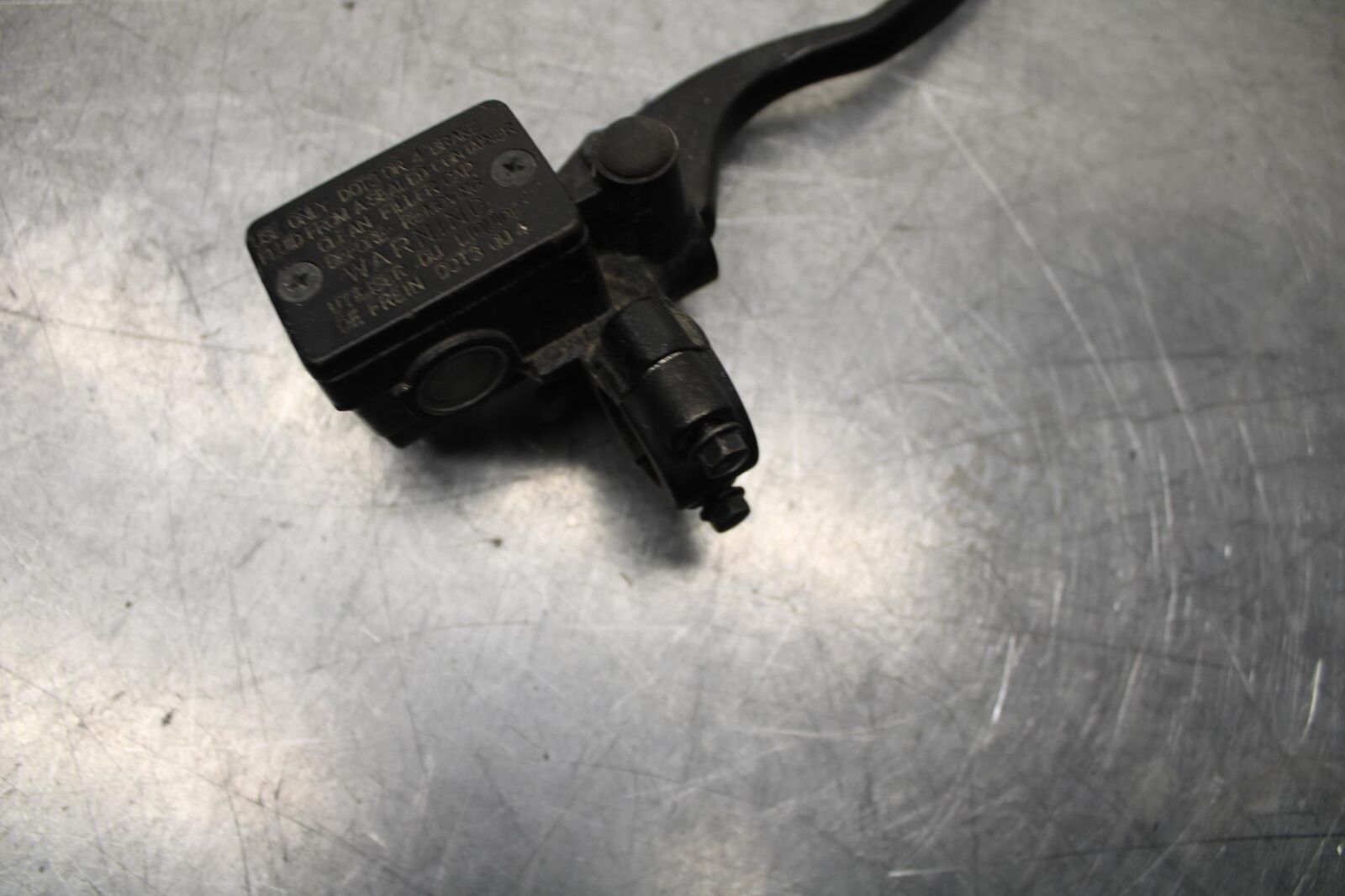 08-12 KAWASAKI NINJA 250R EX250J FRONT BRAKE MASTER CYLINDER w/ LEVER BB612