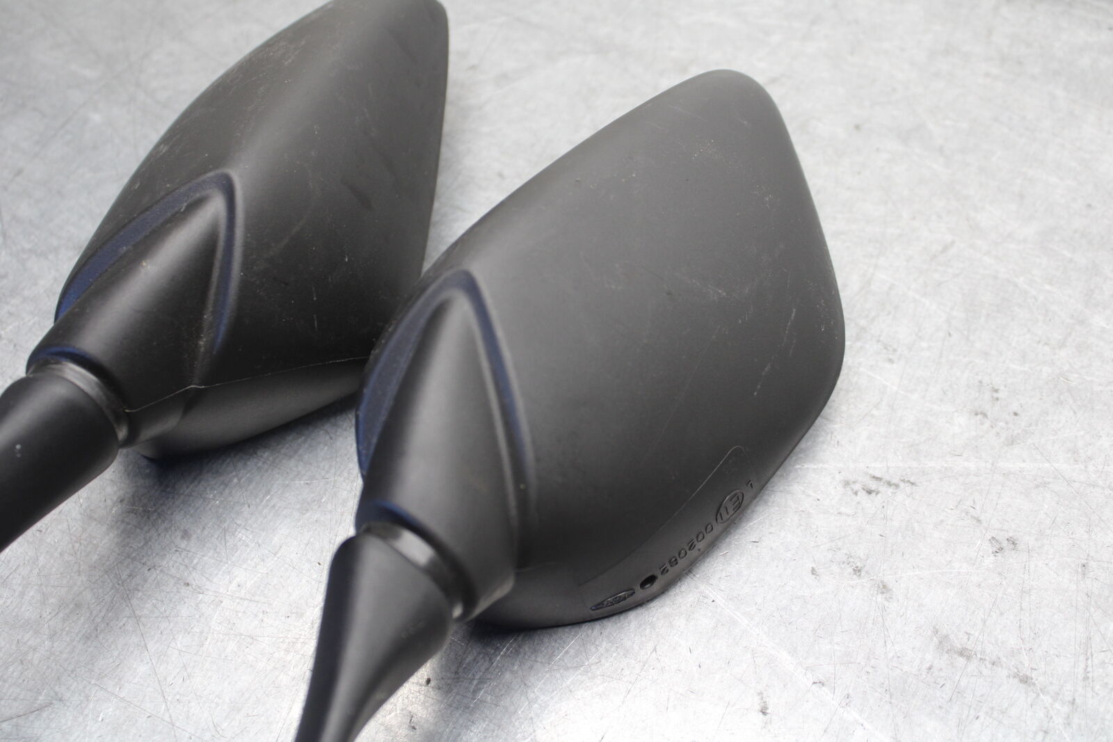 15-17 YAMAHA YZF R3 REAR VIEW MIRROR SET PAIR MIRRORS BB651