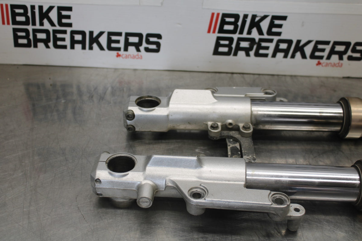 00-05 KAWASAKI NINJA ZX12R FRONT FORKS SHOCK SUSPENSION SET PAIR BB892