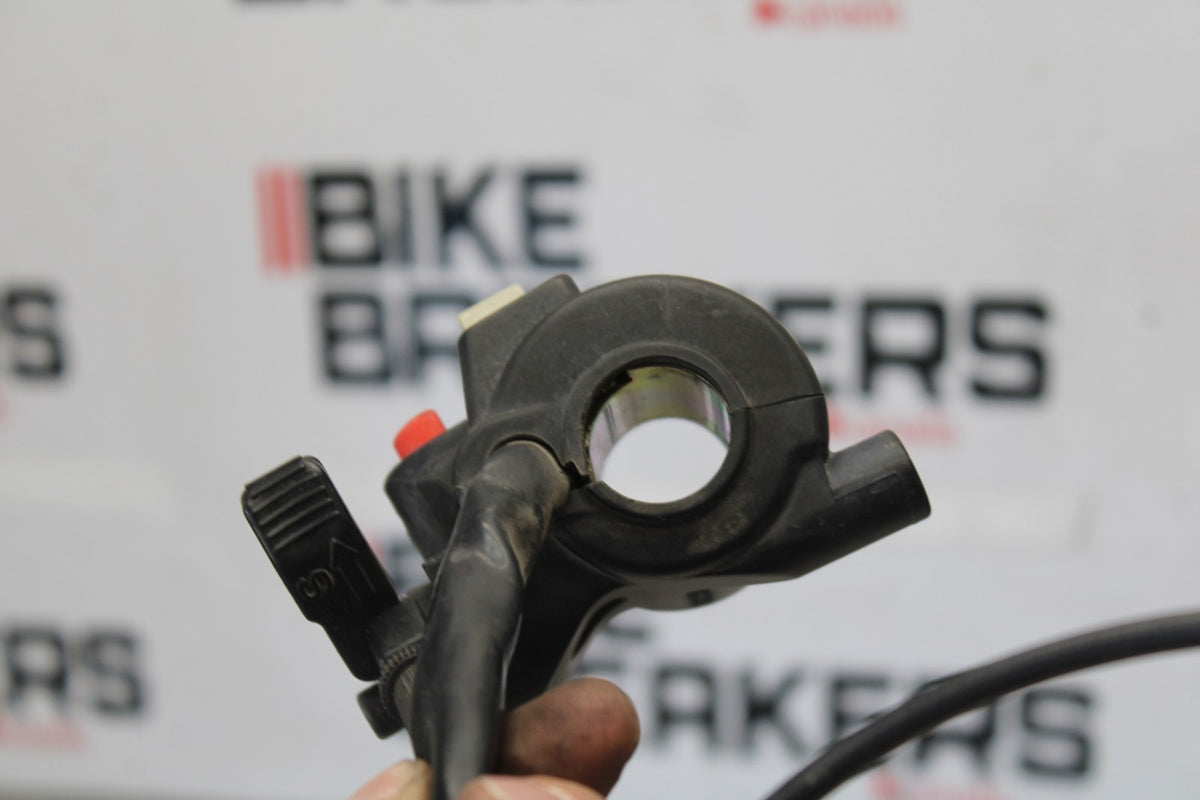 06 KAWASAKI KLR650 LEFT CLIP ON HANDLE HORN SIGNALS SWITCH SWITCHES BB919