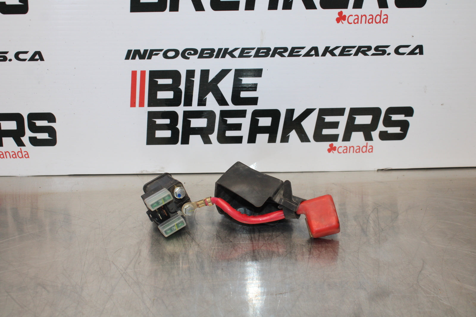 09-15 YAMAHA FZ6R ENGINE STARTER RELAY STARTING MOTOR SWITCH BB161