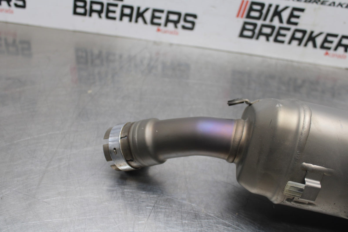 11-24 SUZUKI GSXR750 EXHAUST PIPE MUFFLER SLIP ON CAN SILENCER BB630