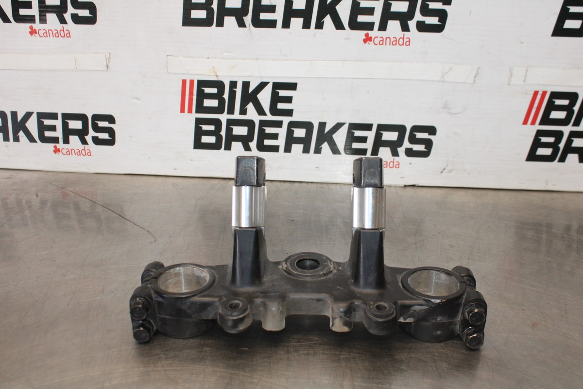 06 KAWASAKI KLR650 FORKS UPPER TRIPLE TREE CLAMP BB919