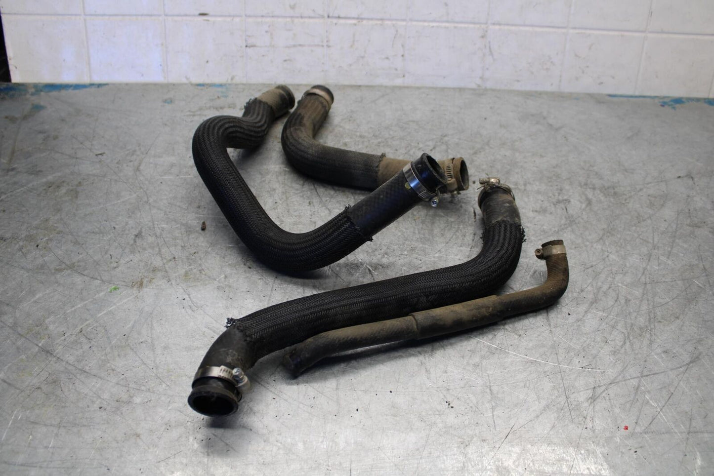 08-10 SUZUKI GSXR600 RADIATOR HOSES ENGINE COOLANT WATER PIPES HOSE KIT  BB430
