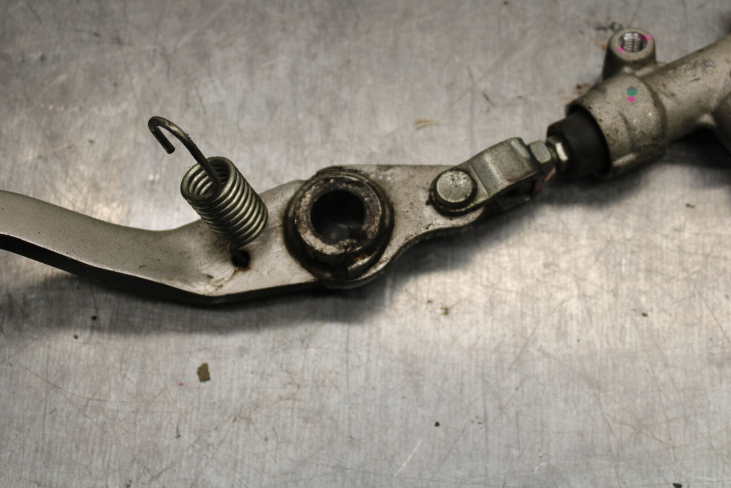 14-15 KAWASAKI NINJA 650 EX650F ABS REAR BRAKE MASTER CYLINDER W RESERVOIR BB741