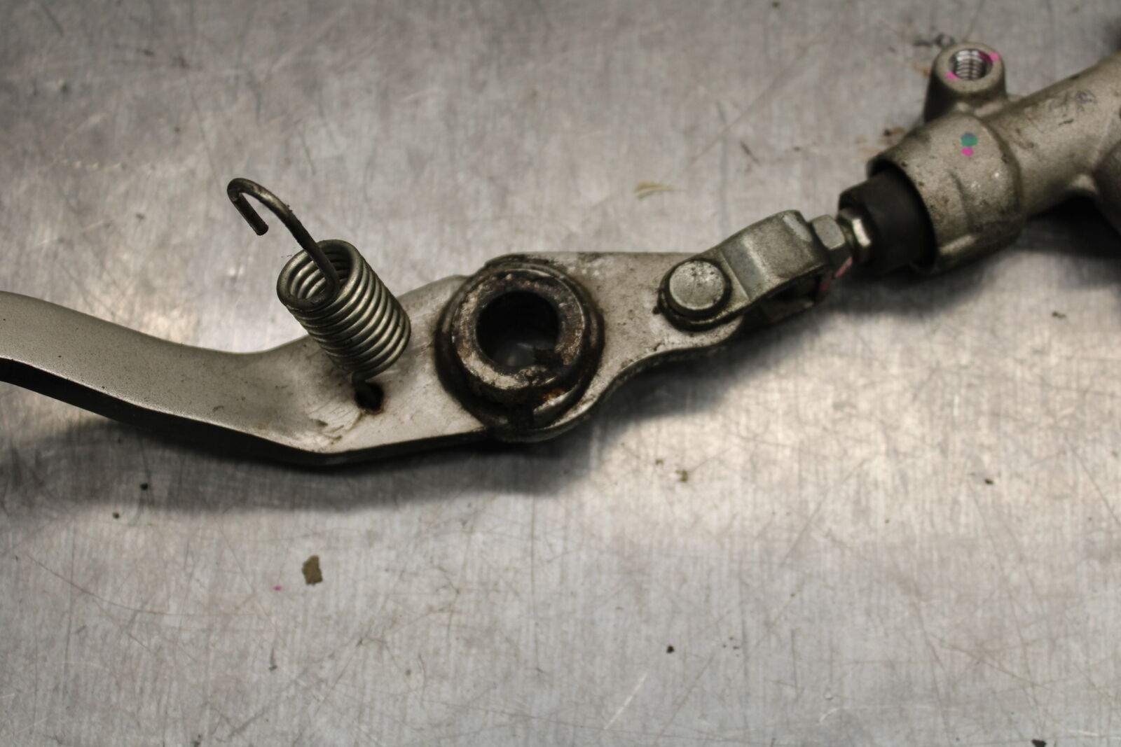 14-15 KAWASAKI NINJA 650 EX650F ABS REAR BRAKE MASTER CYLINDER W RESERVOIR BB741