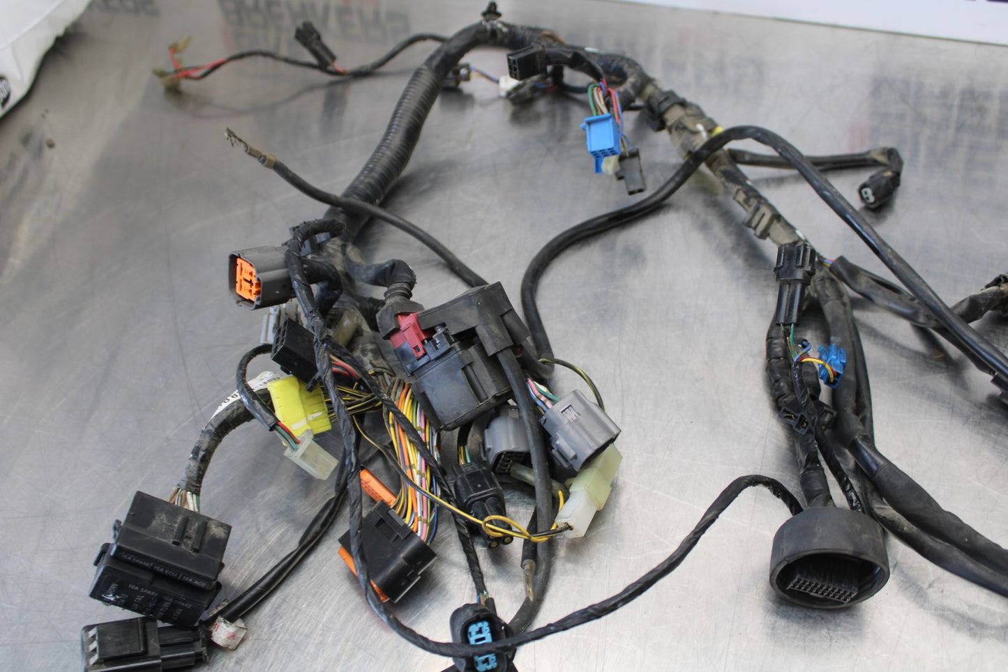 08 KAWASAKI VULCAN 900 MAIN ENGINE WIRING HARNESS MOTOR WIRE LOOM BB184