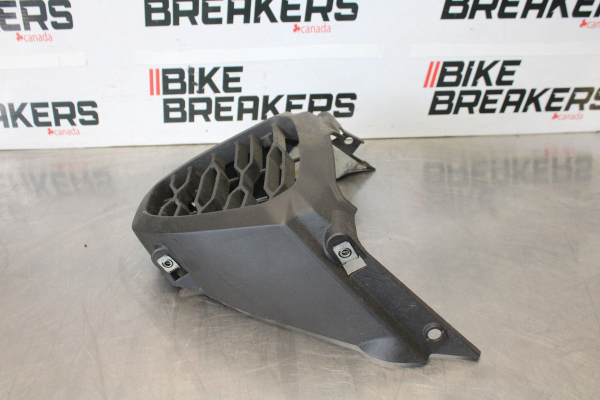 20-23 APRILIA RS660 FRONT LOWER INNER EXHAUST V FAIRING COWL GUARD BB889