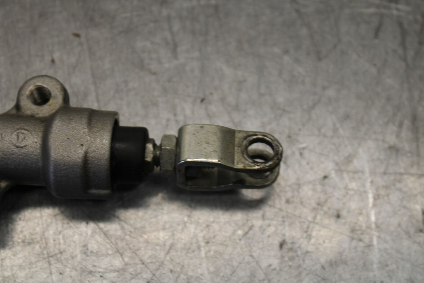 12-17 KAWASAKI ER-6N Z650 REAR BACK BRAKE MASTER CYLINDER W RESERVOIR BB709