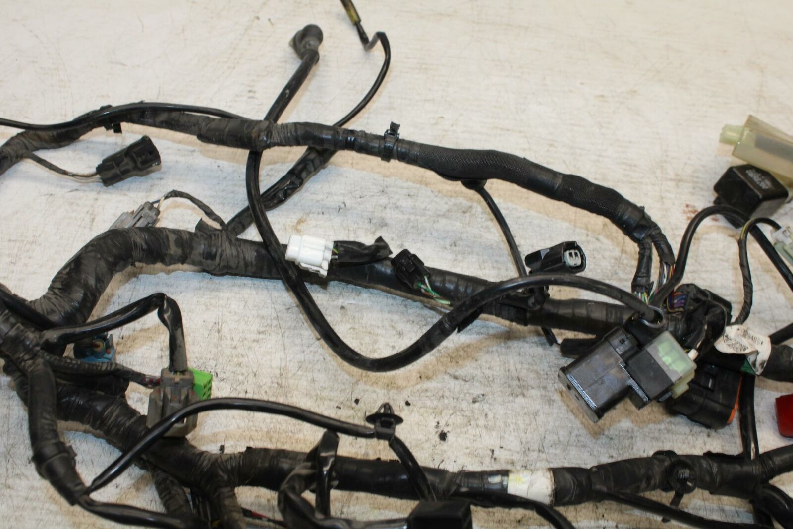 12-13 KAWASAKI EX300 NINJA MAIN ENGINE WIRING HARNESS MOTOR WIRE LOOM BB373