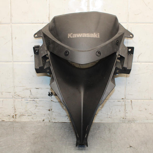 2009 Kawasaki Ninja ZX6R ZX600R FRONT CENTER COWL FAIRING 55028-0290-18T BB548