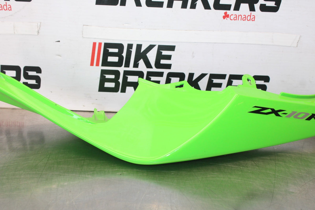 08 KAWASAKI NINJA ZX10R LEFT REAR BACK TAIL FAIRING COWL SHROUD BB902