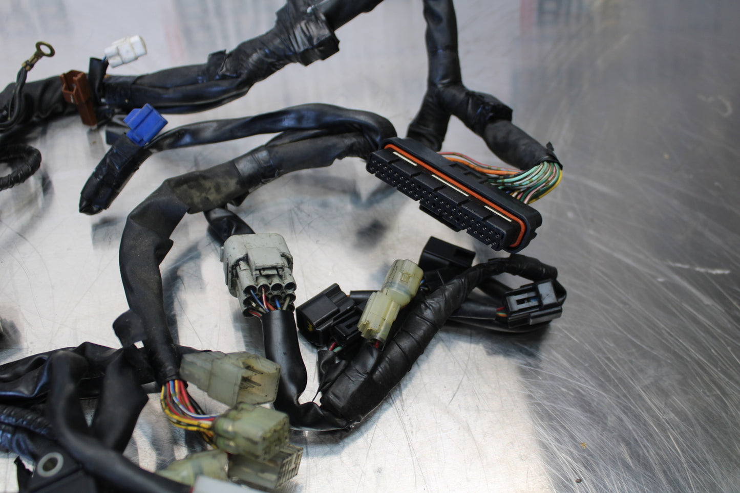 07 YAMAHA YZF R1 MAIN ENGINE WIRING HARNESS MOTOR WIRE LOOM BB120
