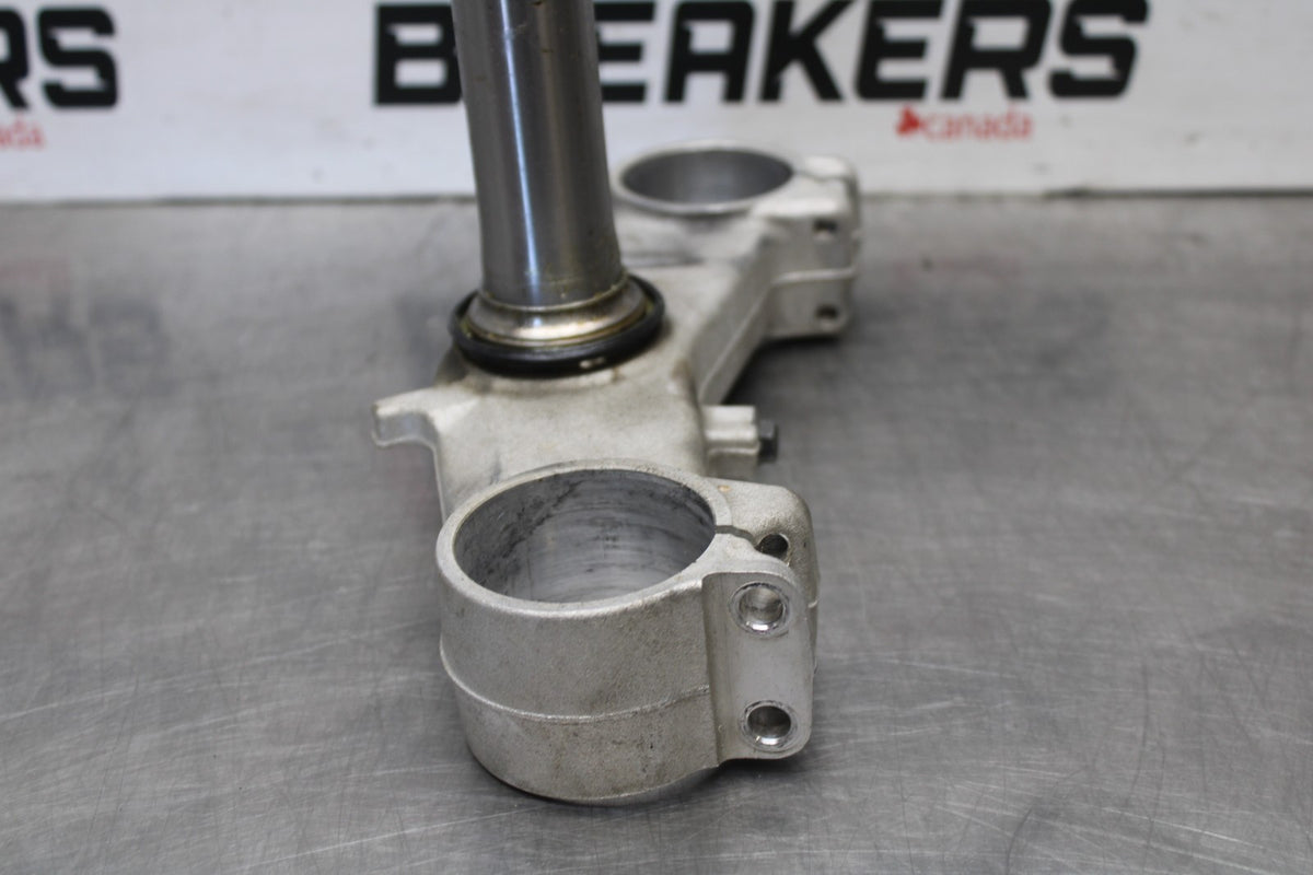 13-18 KAWASAKI NINJA ZX6R FRONT FORKS CLAMP LOWER TRIPLE TREE STEM BB915