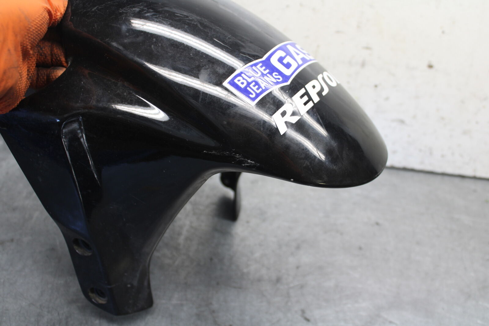 05-06 HONDA CBR600RR FRONT WHEEL FENDER COWL FAIRING  BB689