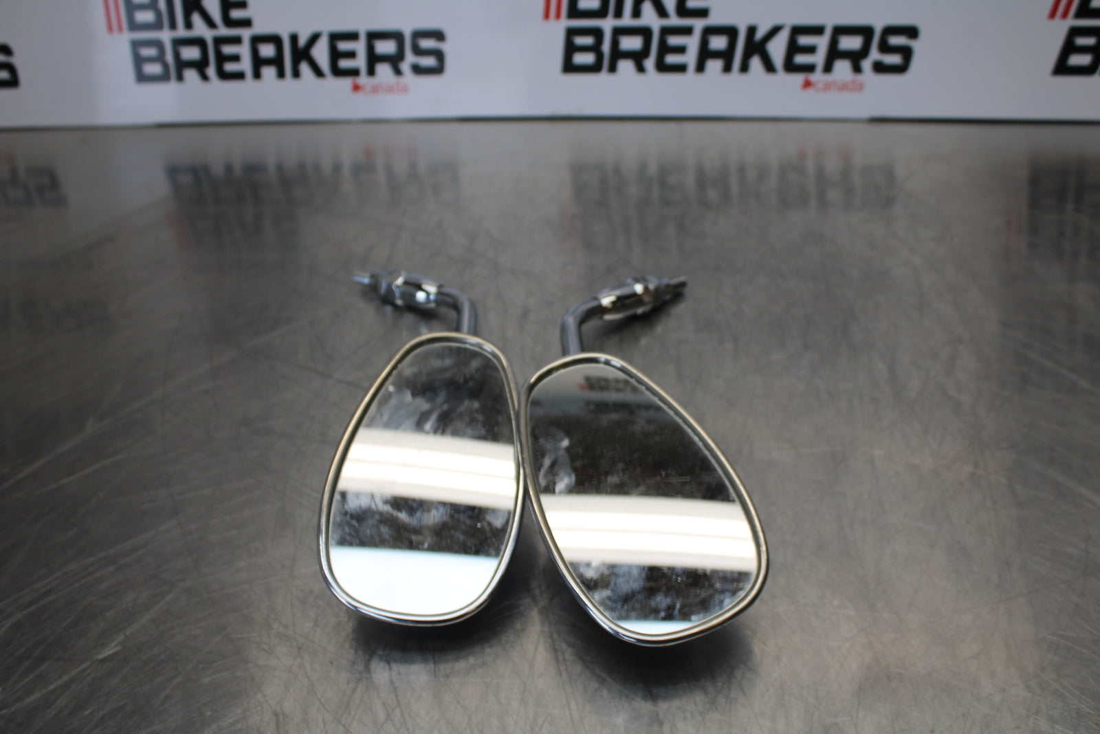 08 MOTO GUZZI BREVA 750 REAR VIEW MIRROR SET PAIR MIRRORS BB154