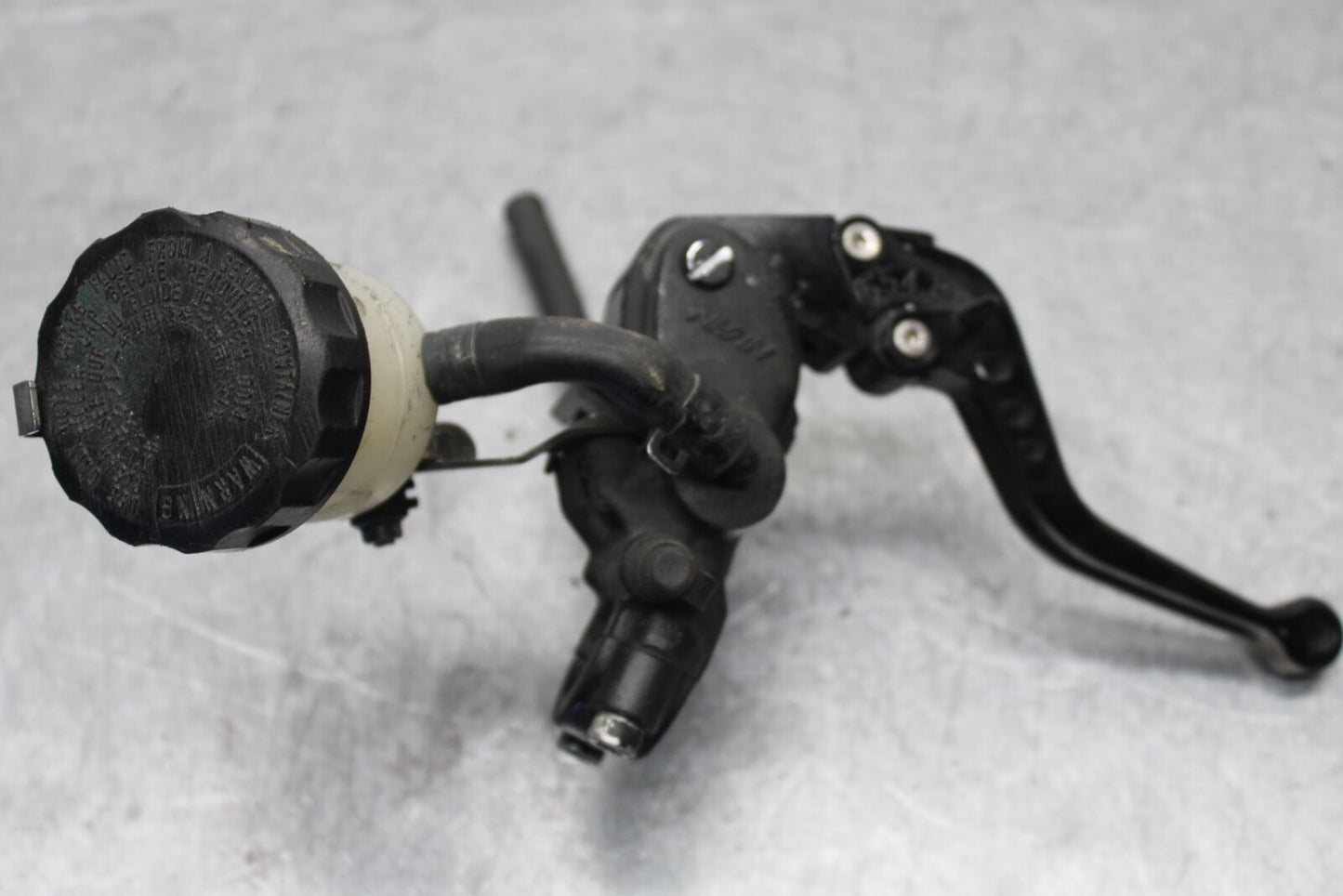 09-12 KAWASAKI NINJA ZX6R ZX600R FRONT BRAKE MASTER CYLINDER w/ LEVER BB656