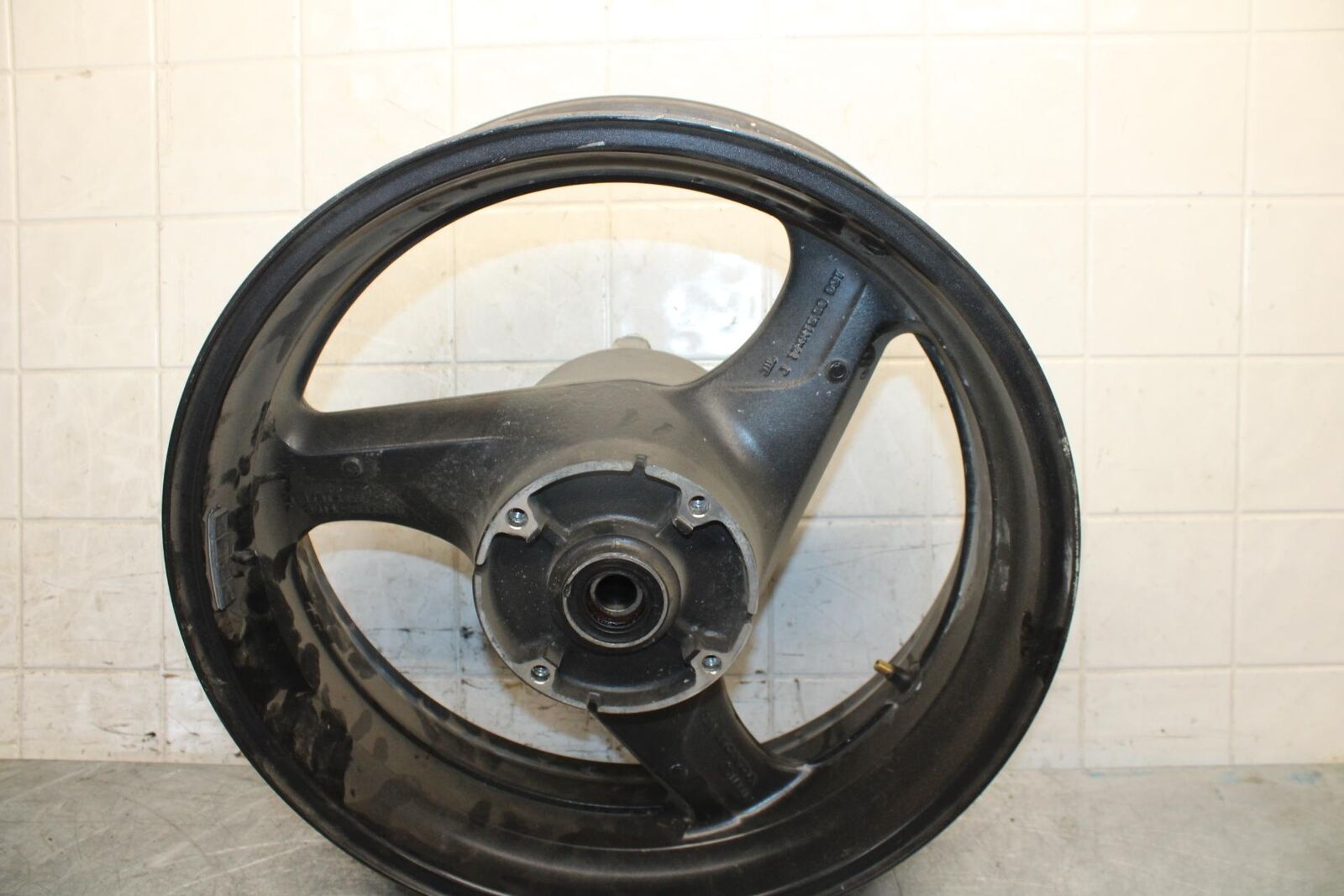 1999 Honda Super Hawk 1000 VTR1000F REAR WHEEL RIM ROTOR BACK BRAKE DISC BB51