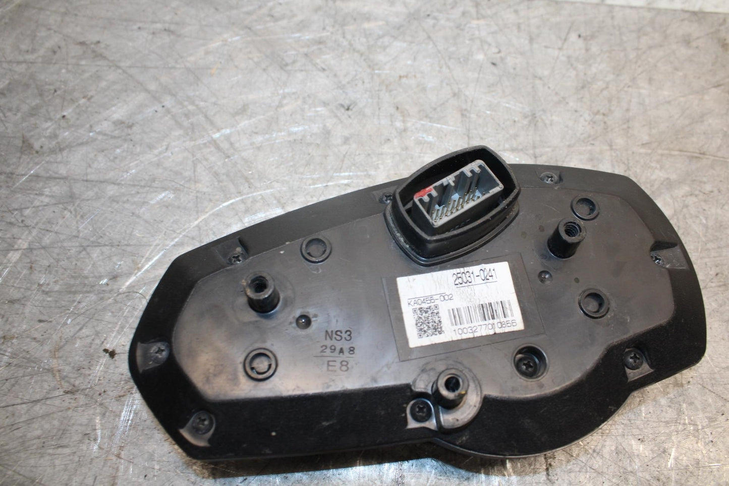 2009 Kawasaki Ninja ZX6R ZX600R SPEEDO  GAUGES DISPLAY CLUSTER SPEEDOMETER BB538