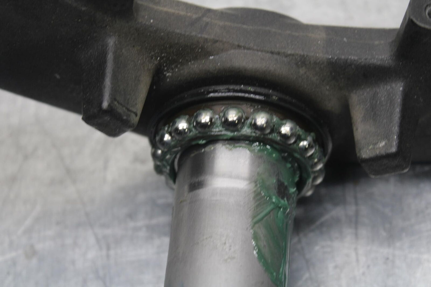 12-17 KAWASAKI ER-6N Z650 FRONT FORKS CLAMP LOWER TRIPLE TREE STEM BB607