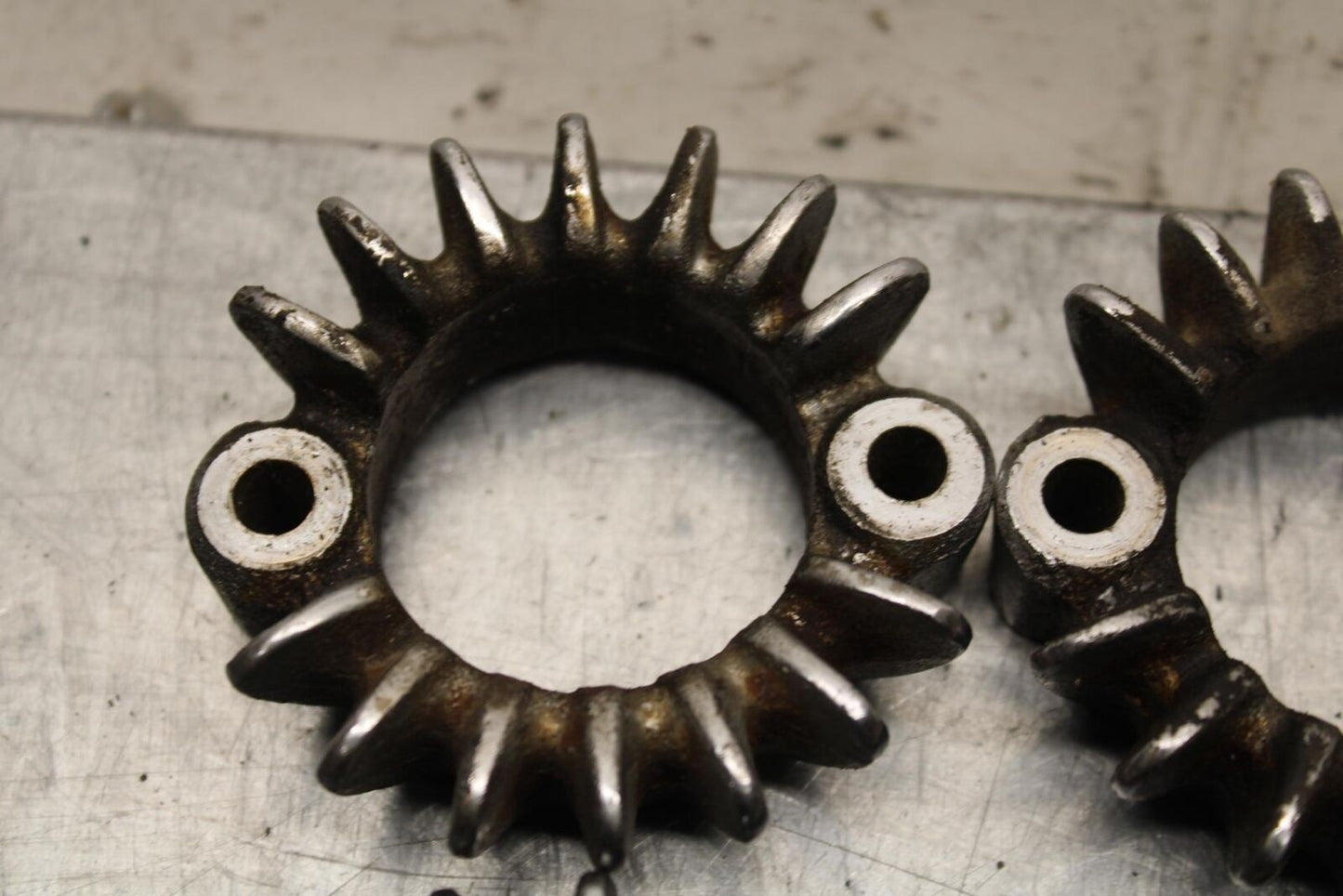 1977 Honda CB550K --- EXHAUST COLLETS AND INSERTS SHIMS  BB592