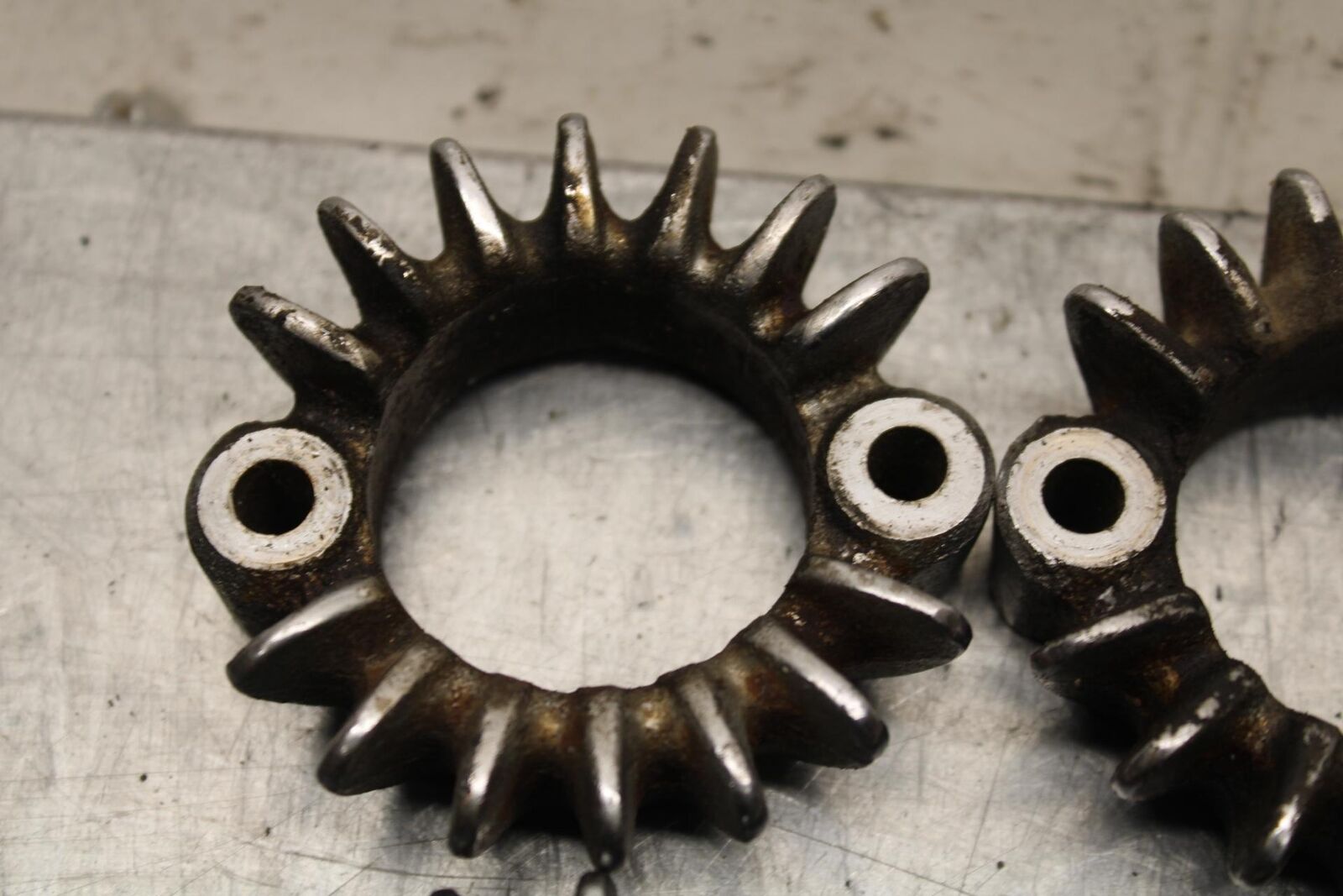 1977 Honda CB550K --- EXHAUST COLLETS AND INSERTS SHIMS  BB592