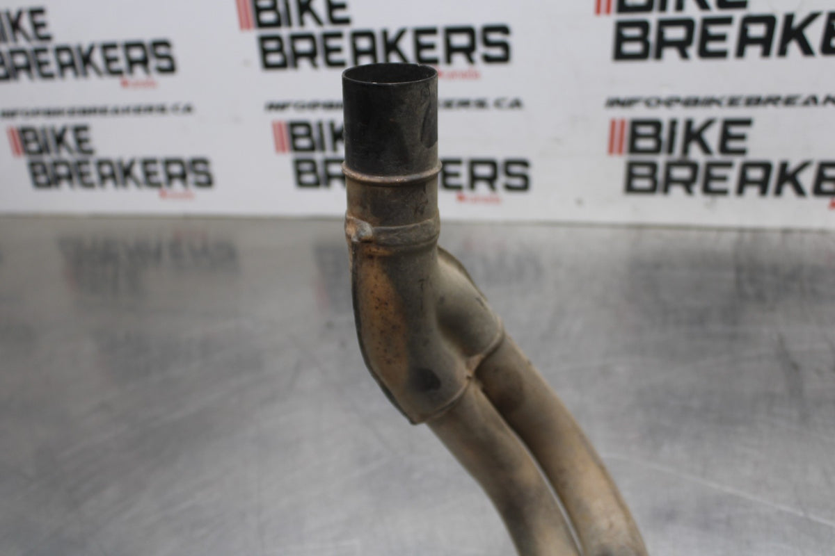 08 KAWASAKI NINJA 650 EX650 EXHAUST HEADER PIPES MANIFOLD BB797